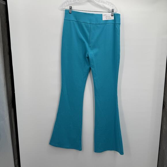 Dear Scarlett Pants Womens XL Flare Pull On Magic MD5FL Stretch Comfort Yoga - Picture 4 of 15